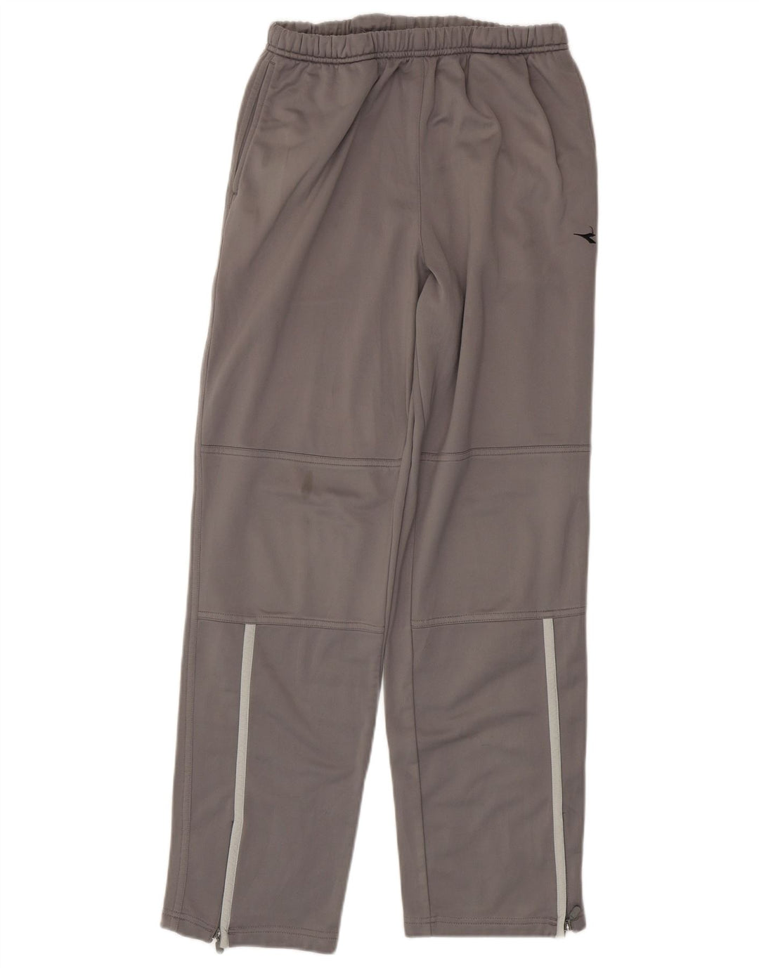 Pantaloni da tuta da uomo Diadora Large in poliestere grigio