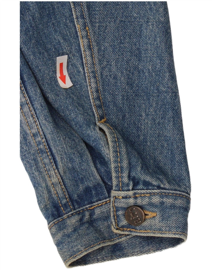 Giacca in denim da uomo Ritt UK 40 grande cotone blu