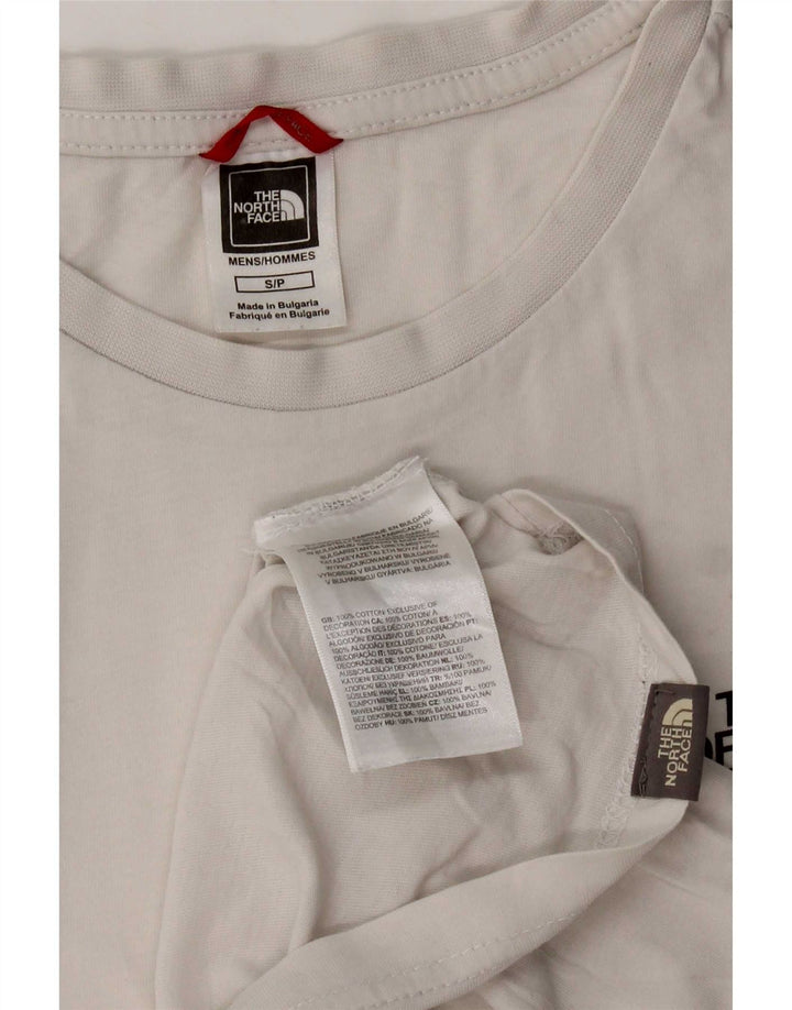 T-shirt da uomo The North Face Top Small in cotone bianco