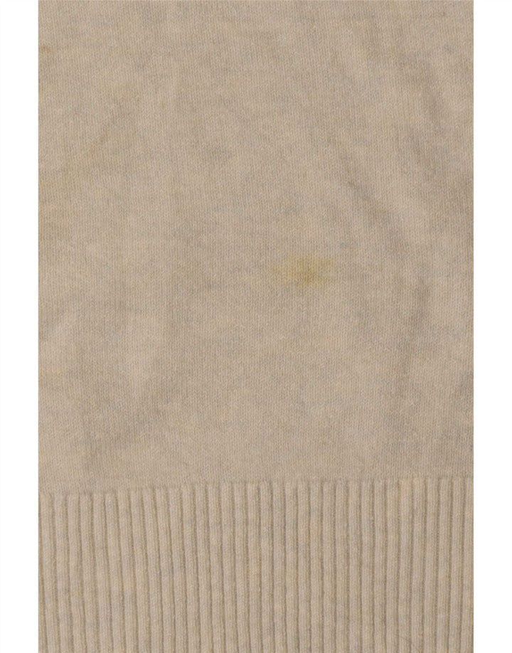 Maglione maglione girocollo da donna Marks & Spencer UK 14 Beige medio