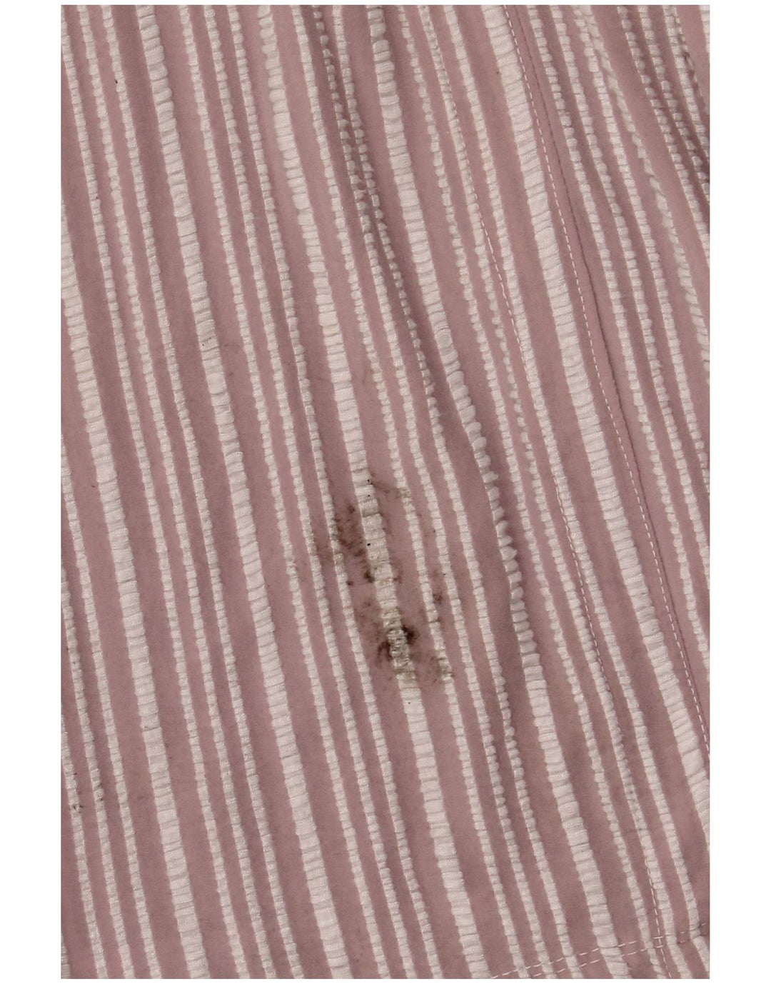 Abito a trapezio da donna Zara UK 14 Viscosa a righe rosa medio