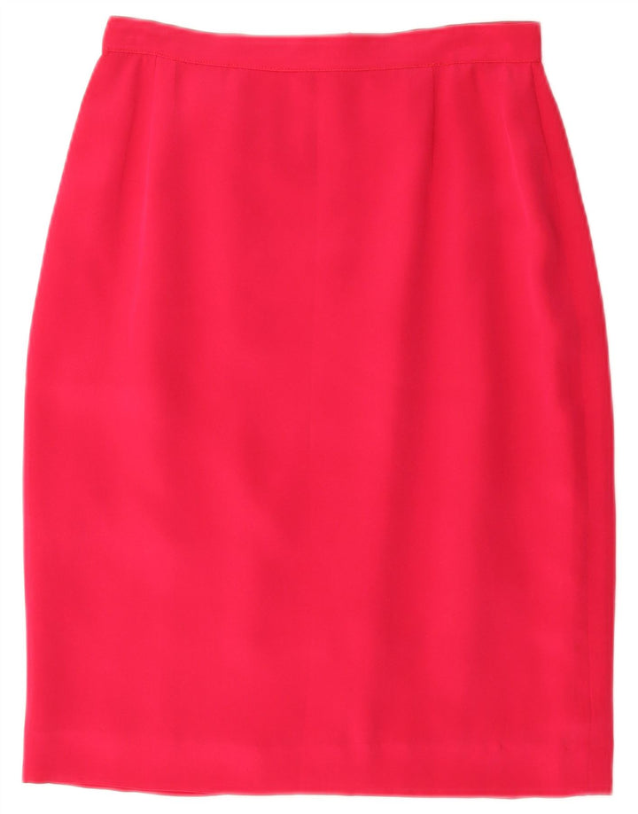 Gonna tubino vintage da donna W28 rosa medio
