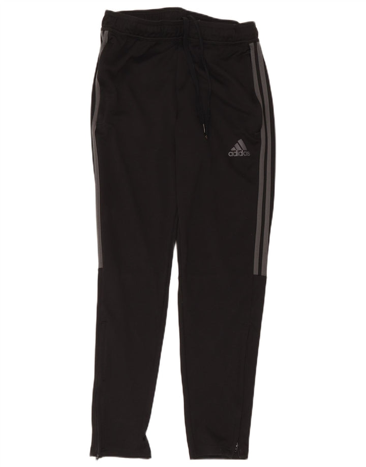 Pantaloni da tuta Adidas Aeroready da donna UK 14 Medium Nero Poliestere