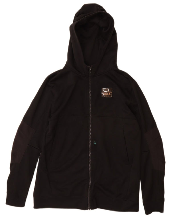 Felpa con cappuccio Nike Air Max Zip da ragazzo 13-14 anni XL poliestere nero