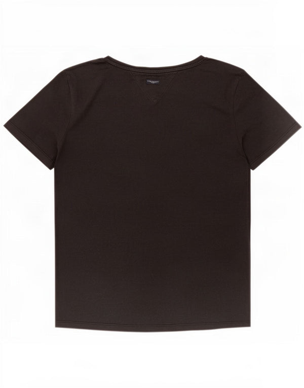 Maglietta da donna Tommy Hilfiger Top UK 16 grande nera