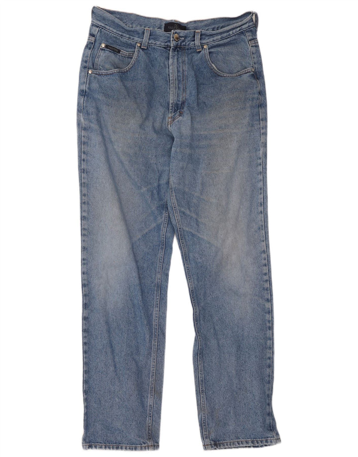 Jeans dritti da uomo Valentino W34 L30 Blu