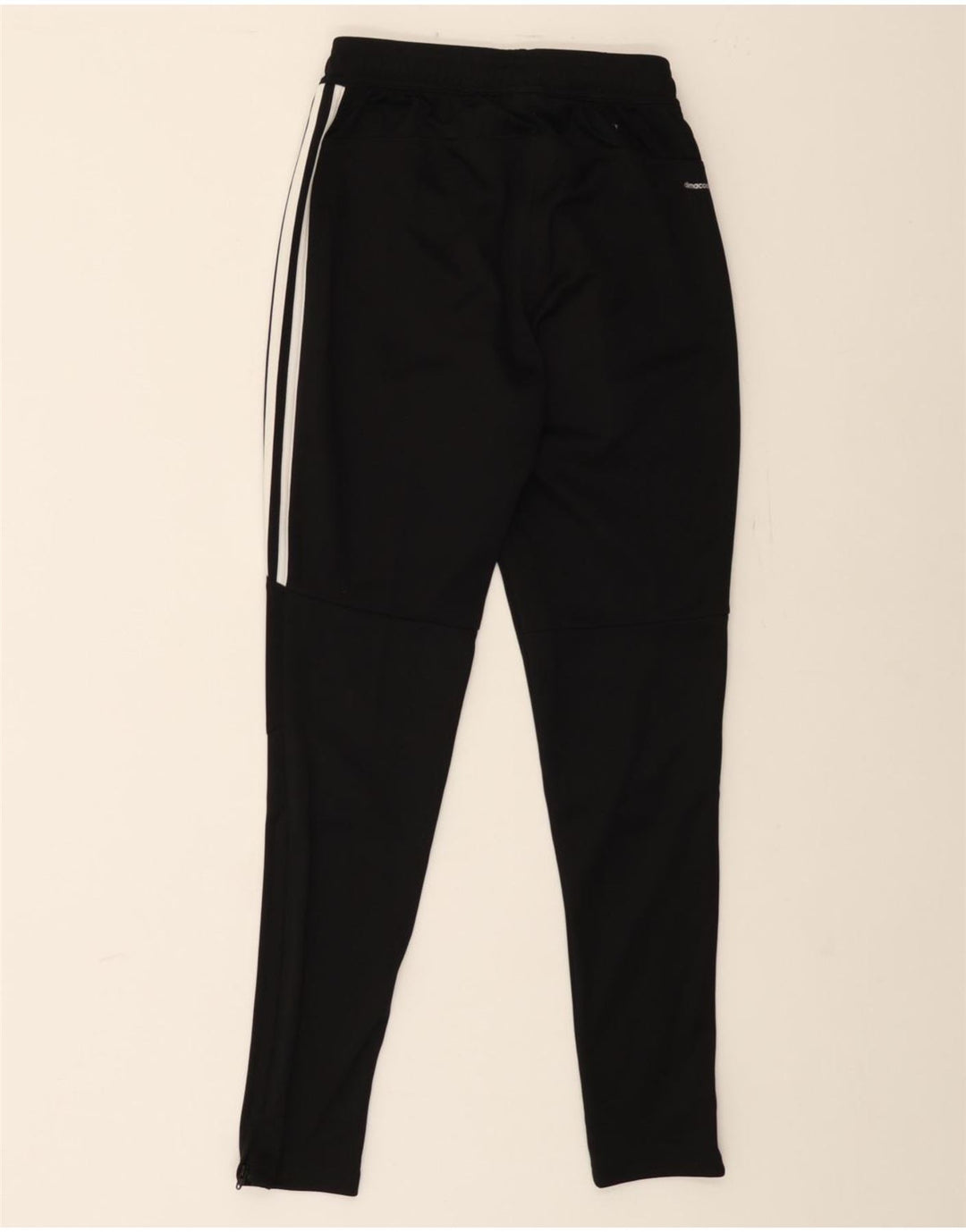 ADIDAS Womens Climacool Tracksuit Trousers UK 6 XS Black Polyester Vintage Adidas and Second-Hand Adidas from Messina Hembry 