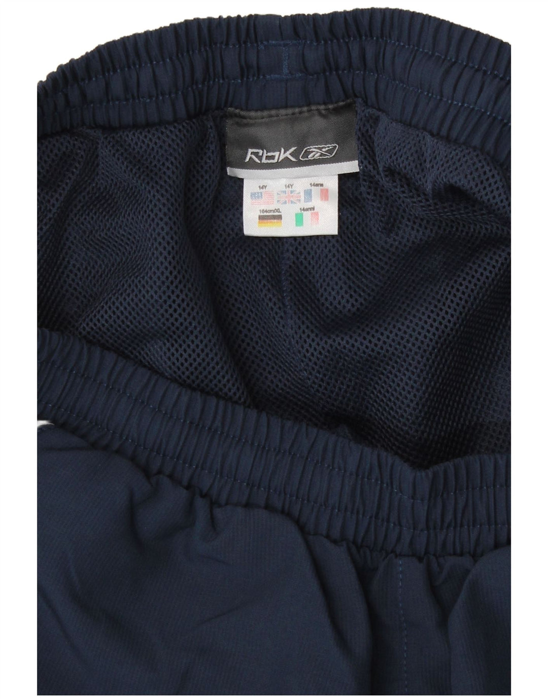 Pantaloni della tuta da ragazzo Reebok 13-14 anni Blu Navy