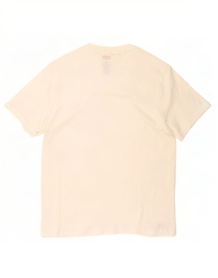 T-shirt da uomo Levi's Top in cotone bianco medio