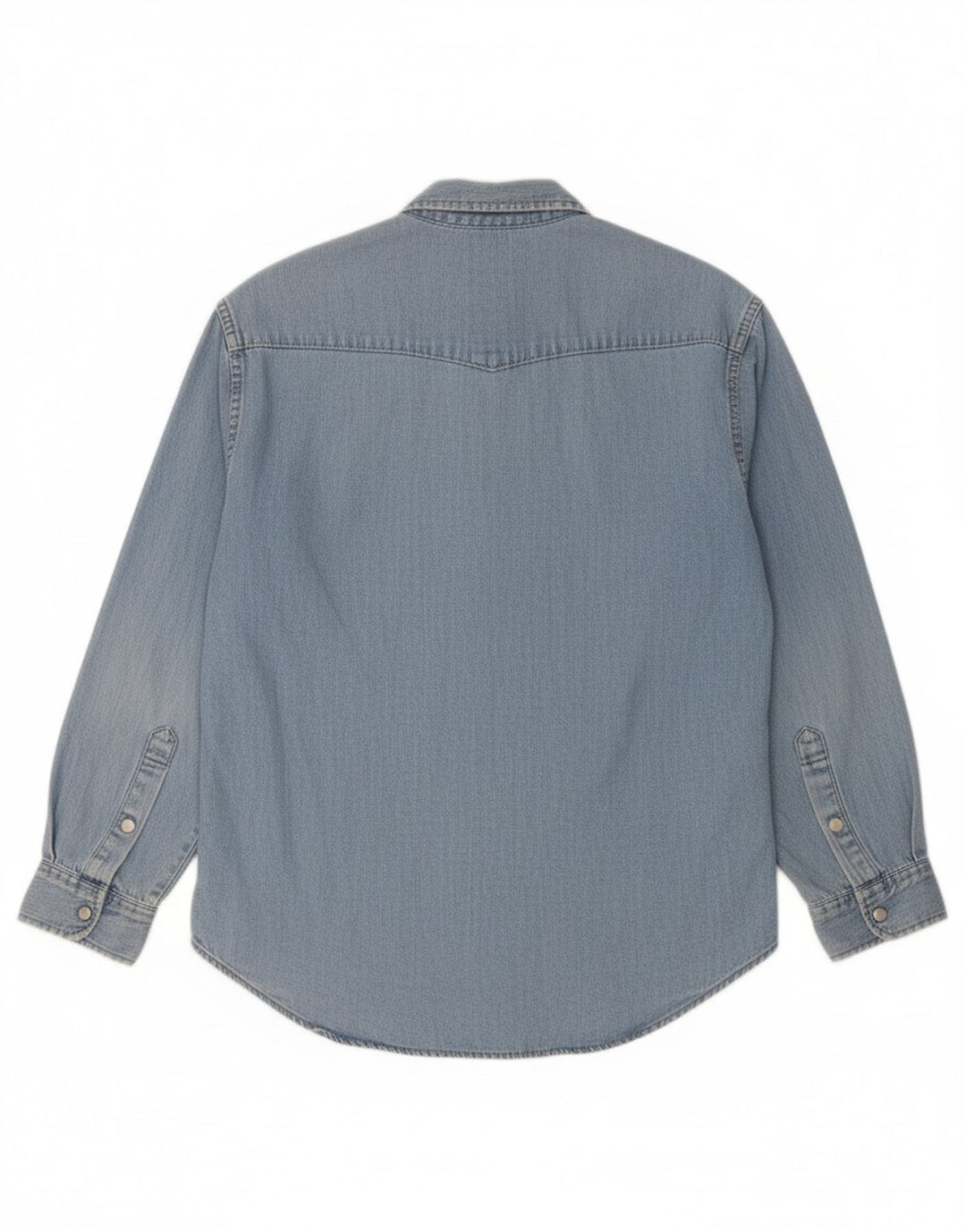 PEPE JEANS Mens Denim Shirt Medium Blue Cotton