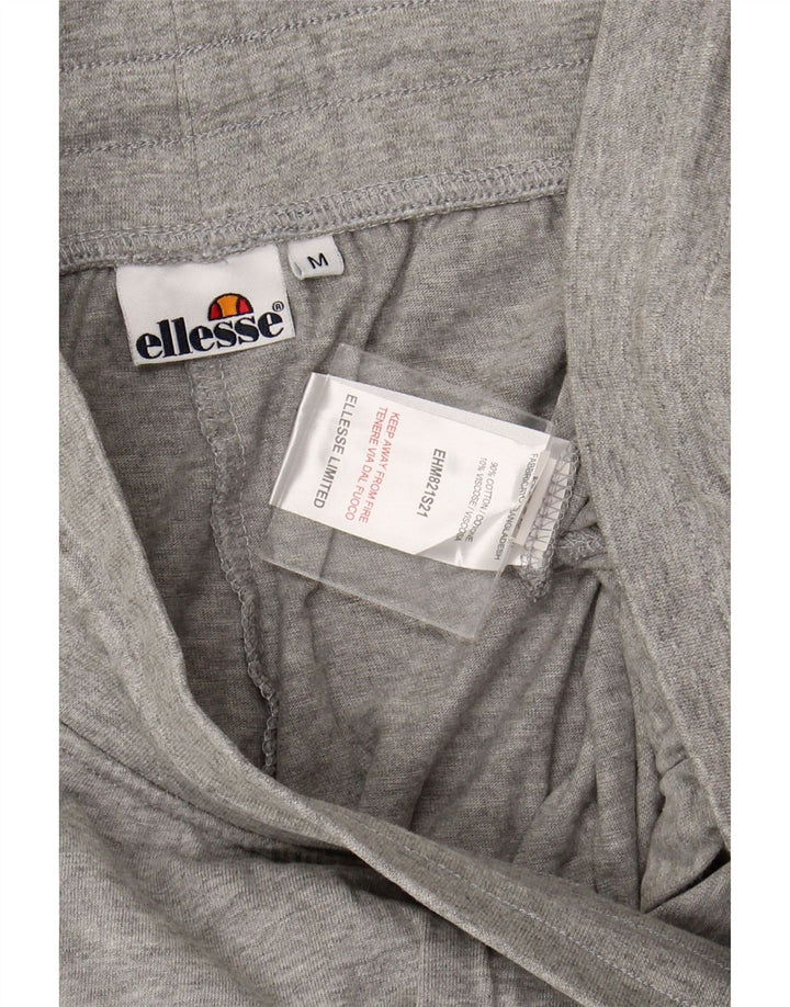 Pantaloni da tuta da uomo ELLESSE Joggers in cotone grigio medio