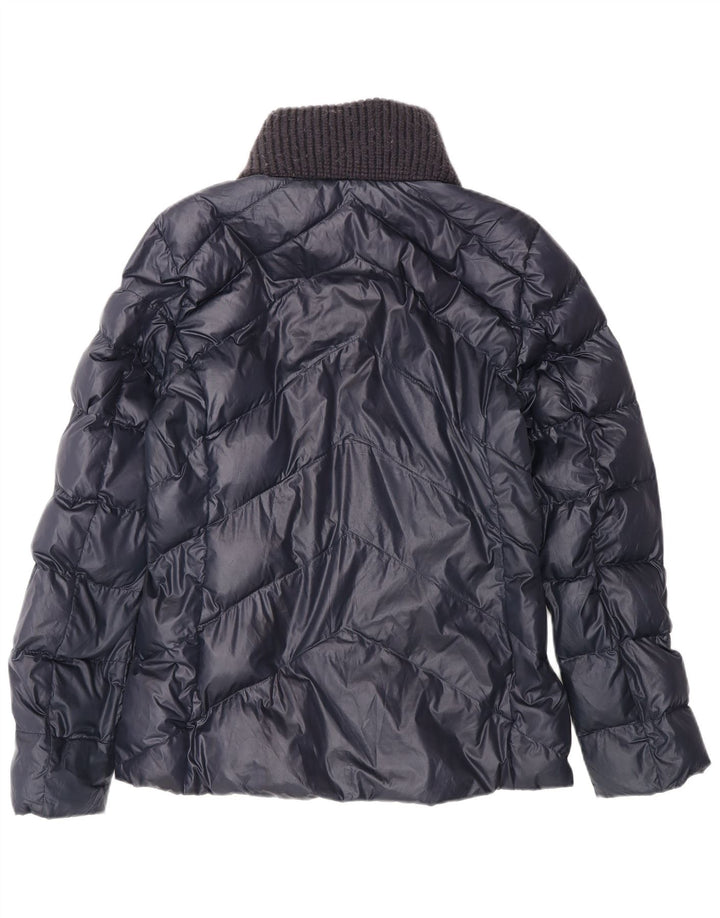 Giacca imbottita da donna Napapijri UK 14 poliestere medio blu navy