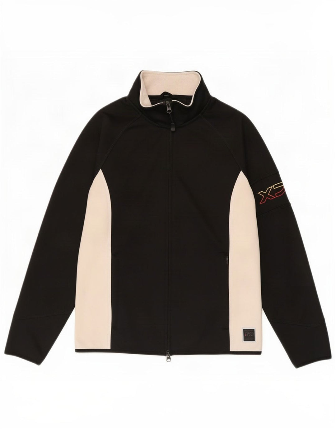 Giacca da tuta da donna Think Pink UK 14 Large Black Colourblock