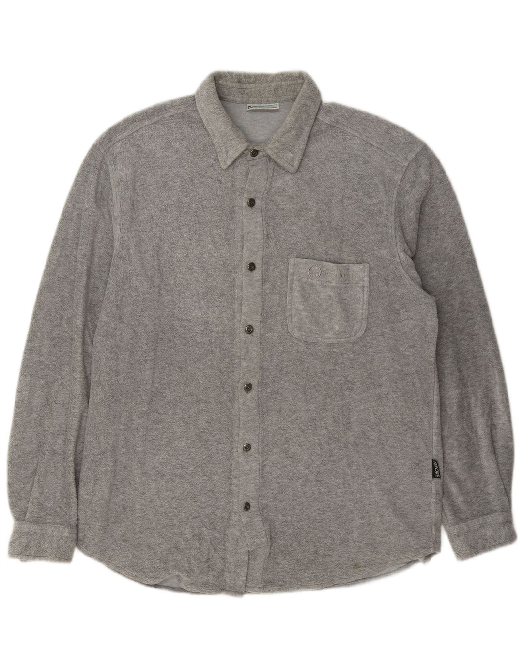 Camicia in pile da uomo Sergio Tacchini Overshirt XL Grigia