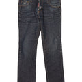 Jeans slim da donna Dsquared2 IT 48 XL W36 L32 Cotone blu navy