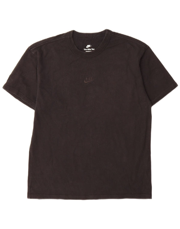T-shirt da uomo Nike Top in cotone nero medio