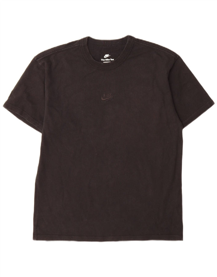 T-shirt da uomo Nike Top in cotone nero medio