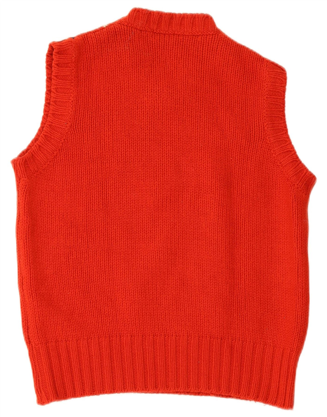 Canotta da donna Sisley UK 16 grande rossa a rombi/diamante