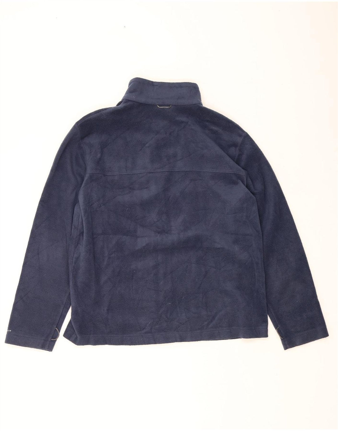 Giacca in pile da uomo COLUMBIA UK 40 grande poliestere blu navy