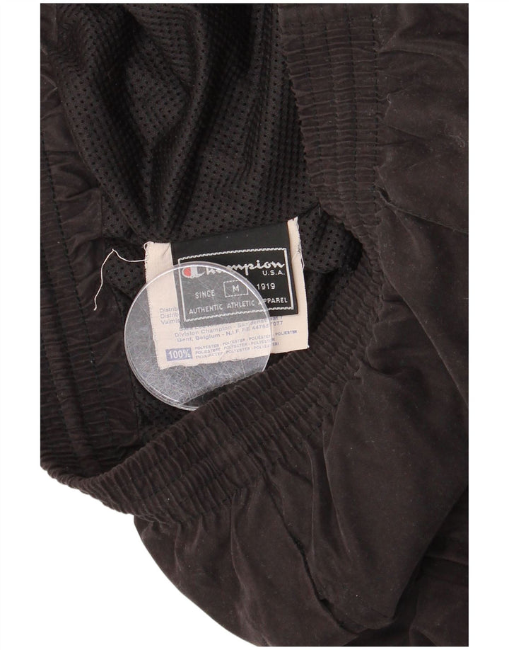 Pantaloni da tuta da uomo CHAMPION Poliestere nero medio