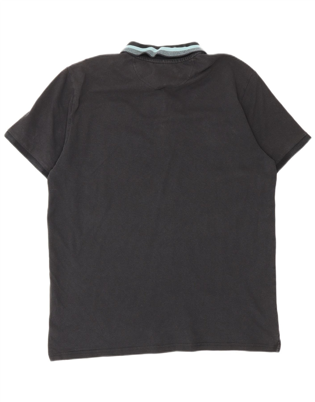 Polo da uomo CHAMPION grande in cotone nero