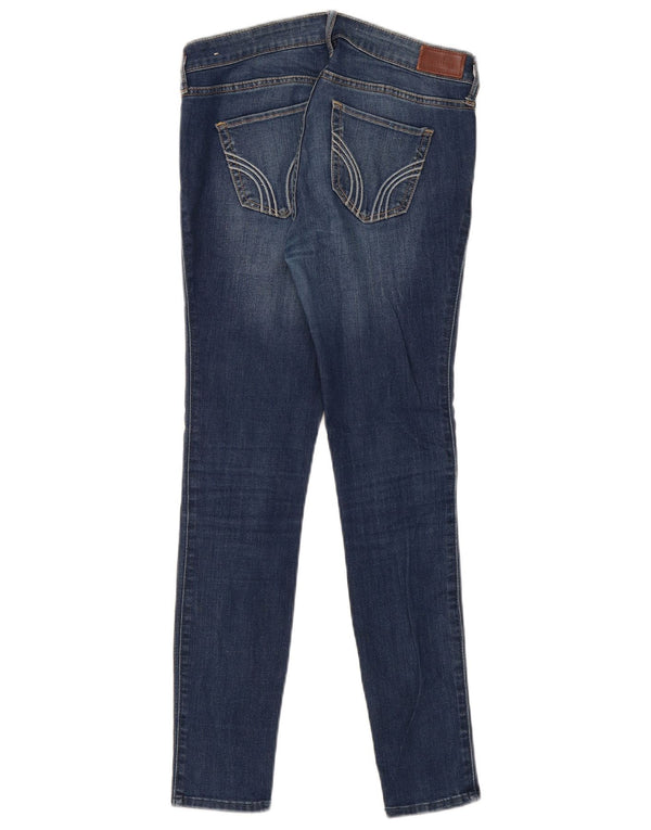 Jeans Hollister Super Skinny da Donna a Vita Bassa US 3 XS W26 L28 Cotone Blu