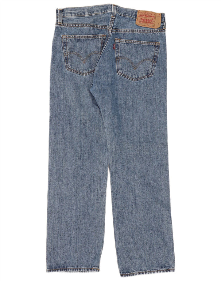Levi's Uomo 501 Jeans dritti W35 L30 Cotone Blu