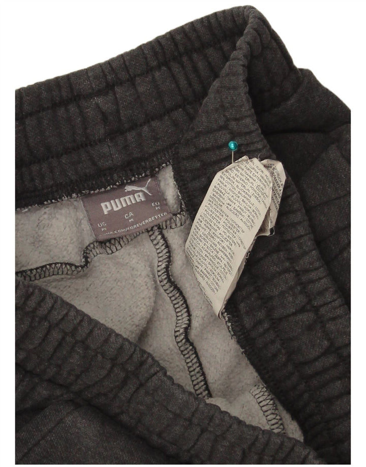 Pantaloni da tuta da uomo Puma Joggers in cotone grigio medio