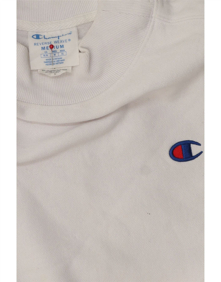 Felpa corta da donna Champion UK 14 Cotone bianco medio