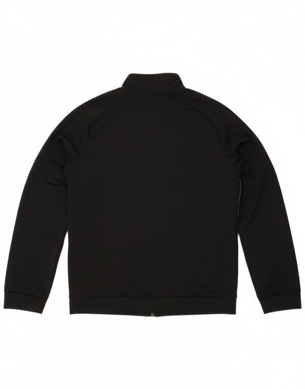 Giacca da tuta grafica da ragazzo Puma 13-14 anni in poliestere nero