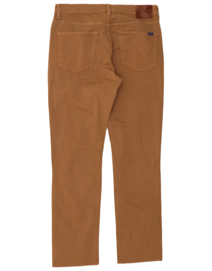 Pantaloni cargo slim da uomo Gant W34 L32 in cotone marrone