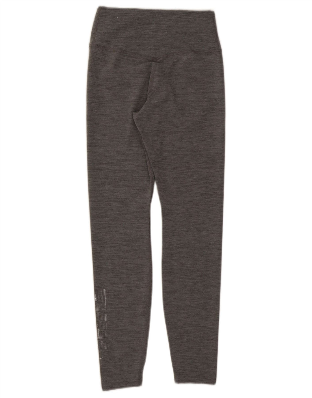 Leggings grafici Nike Dri Fit da donna UK 4 XS poliestere chiazzato grigio