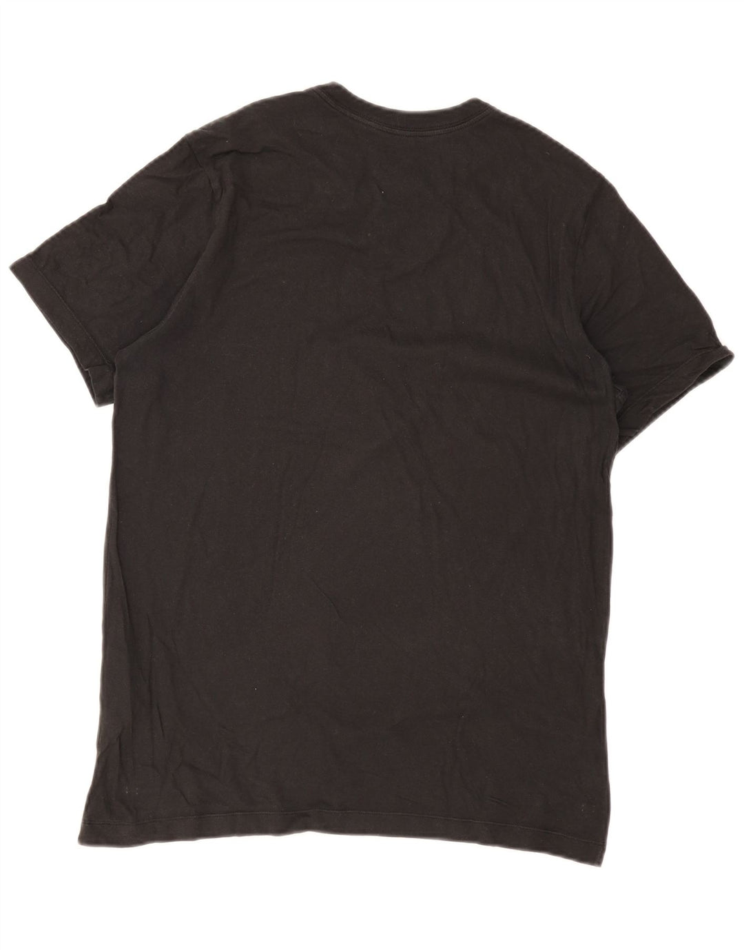 T-shirt grafica da uomo Nike Top in cotone nero medio