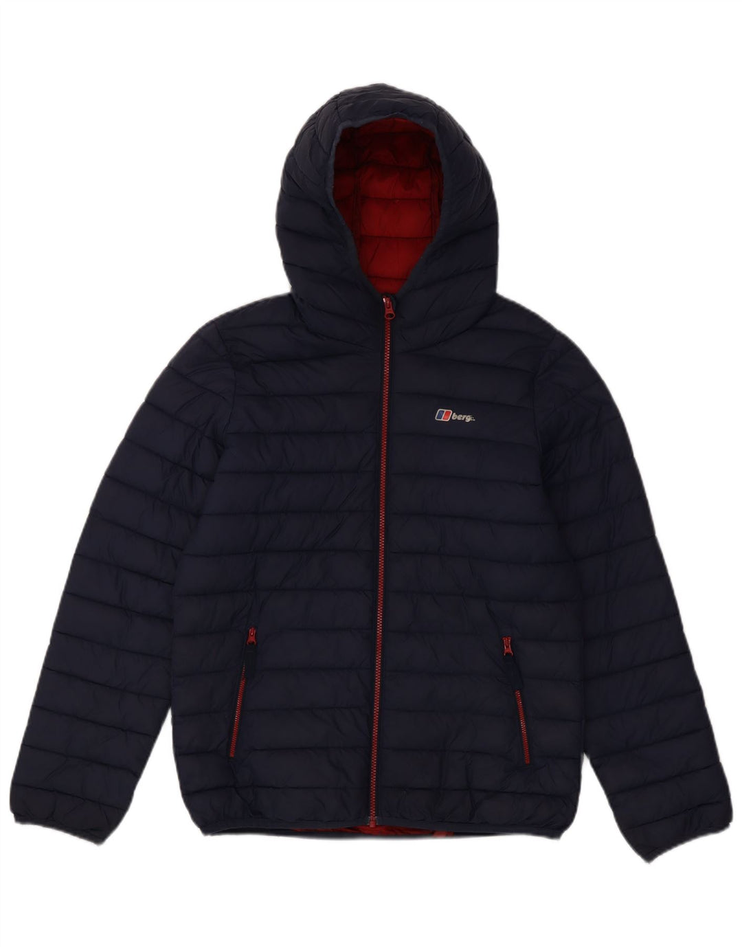 Giacca imbottita con cappuccio Berghaus per ragazzi 12-13 anni blu navy