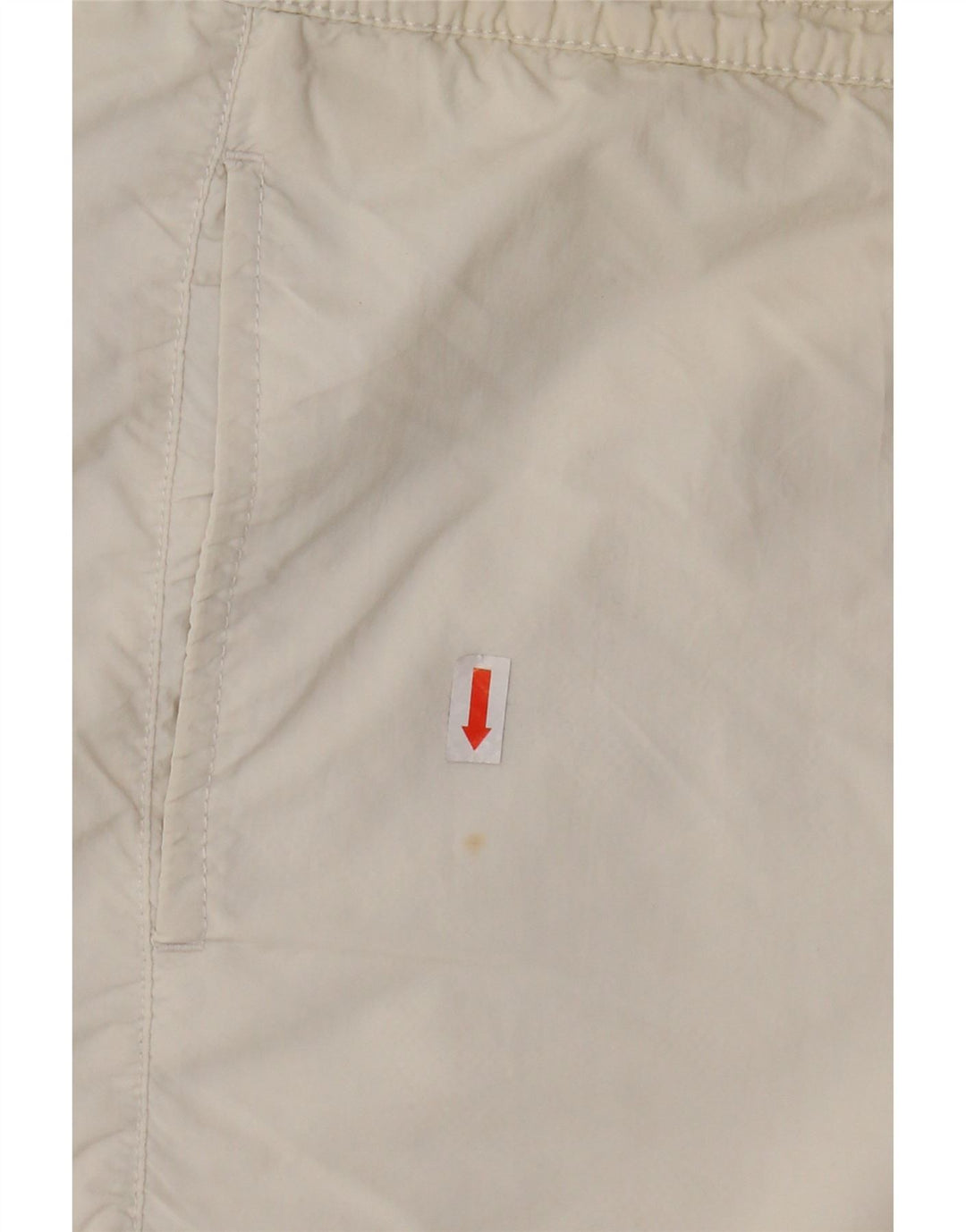 Pantaloncini da bagno uomo Emporio Armani IT 48 Medium White Poliammide