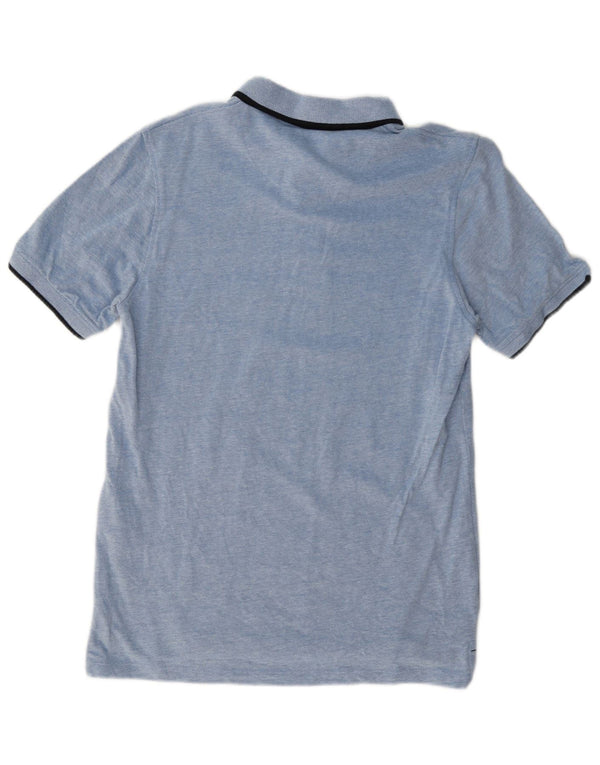 Polo da uomo Jack & Jones grande in cotone blu