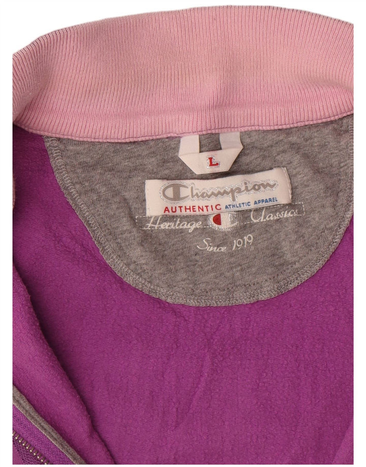 Giacca da tuta da donna Champion Heritage Classics UK 16 Large Rosa