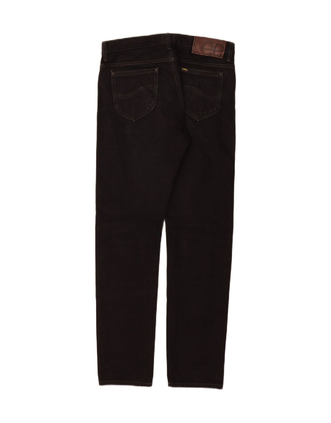 Jeans dritti da uomo Lee Rider W30 L32 cotone nero