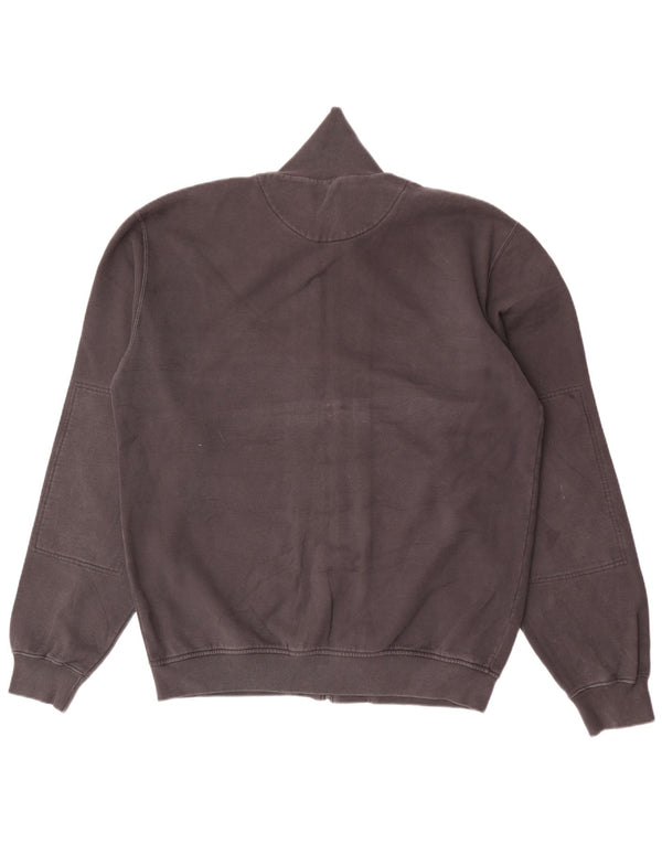Giacca da tuta grafica da uomo Gas 2XL in cotone color block grigio