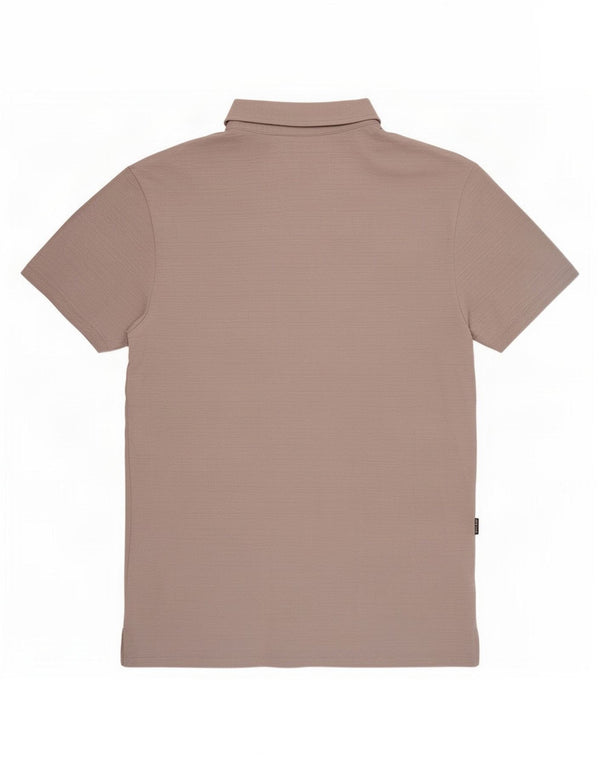 Polo grafica da uomo Guess UK 40 in cotone grigio medio