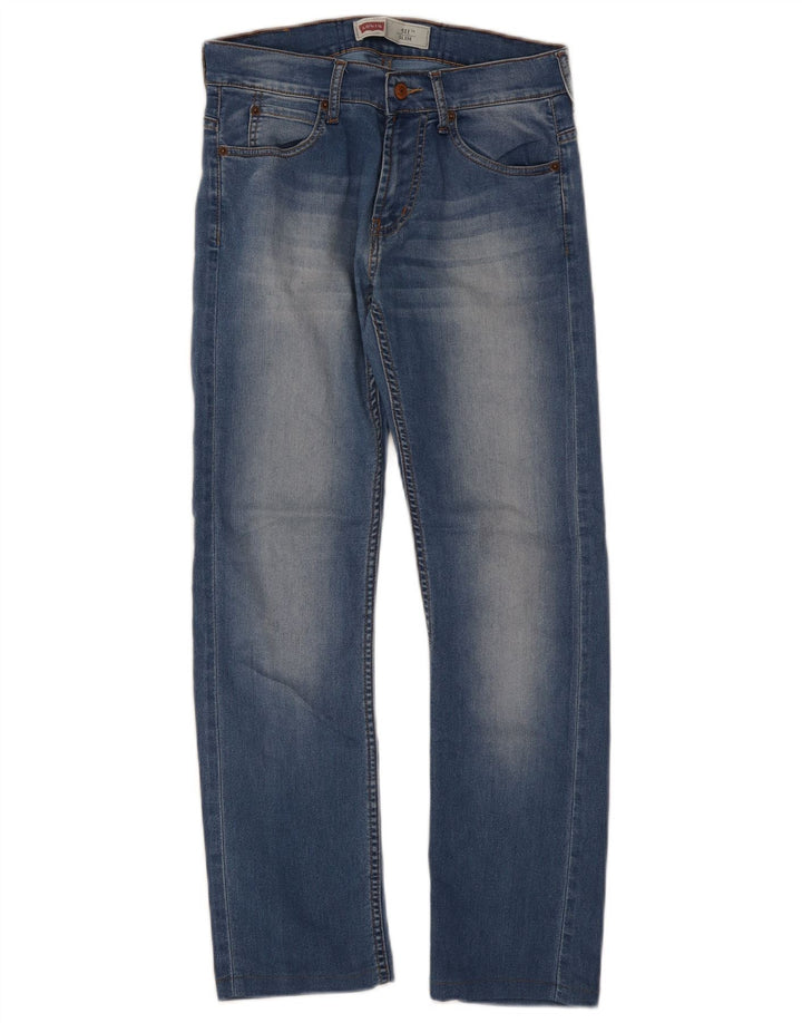 Levi's Ragazzi 511 Jeans Slim 13-14 anni W28 L27 Blu
