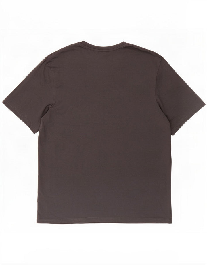 T-shirt da uomo Lyle & Scott Top grande in cotone grigio
