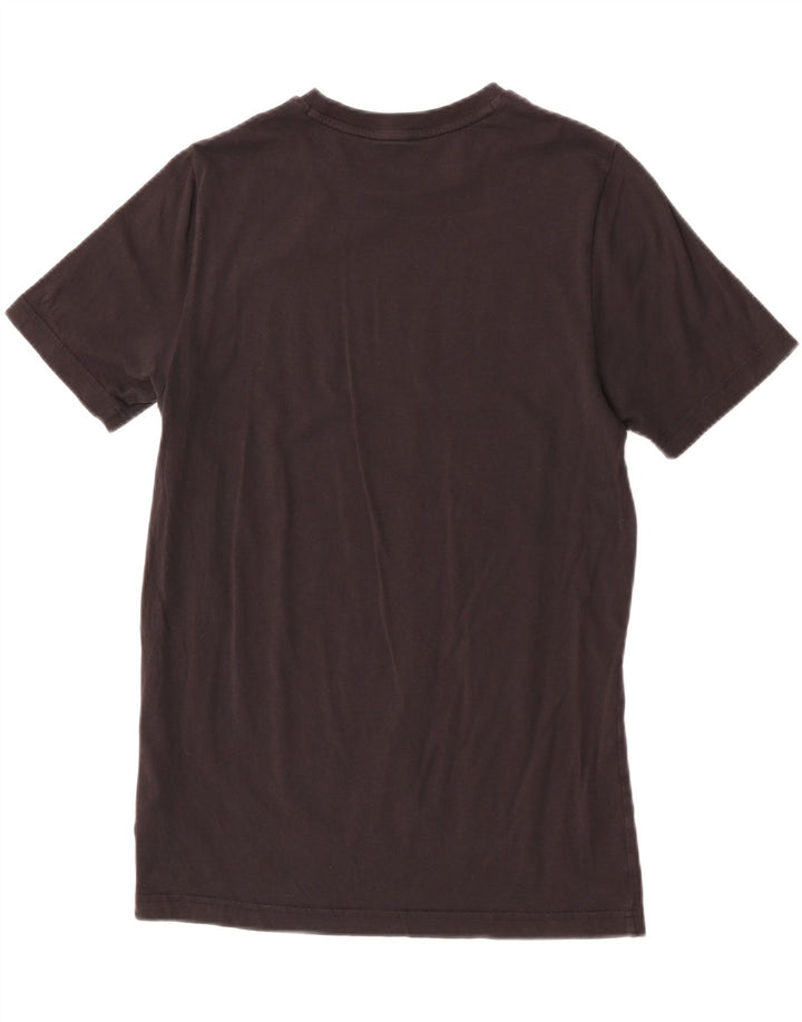 T-shirt grafica da uomo Puma Top Small in cotone nero