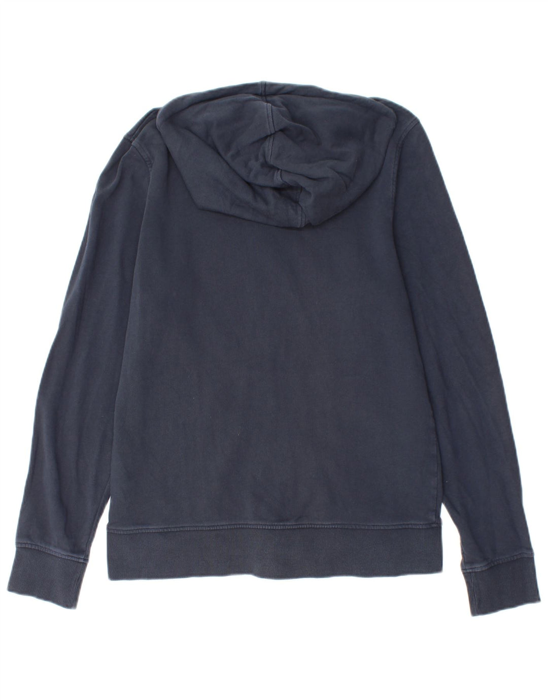JACK & JONES Maglione con cappuccio e zip da uomo piccolo in cotone blu navy