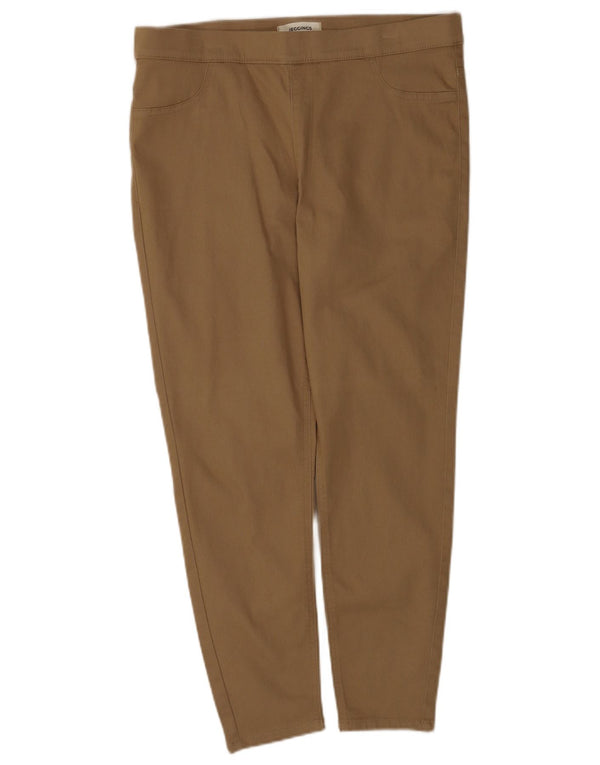 Pantaloni casual Jegging da donna Marks & Spencer UK 16 Large W34 L25 Beige