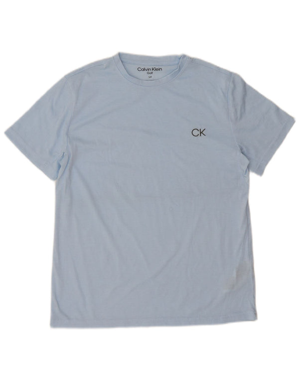 Maglietta da uomo Calvin Klein Top piccola blu in poliestere