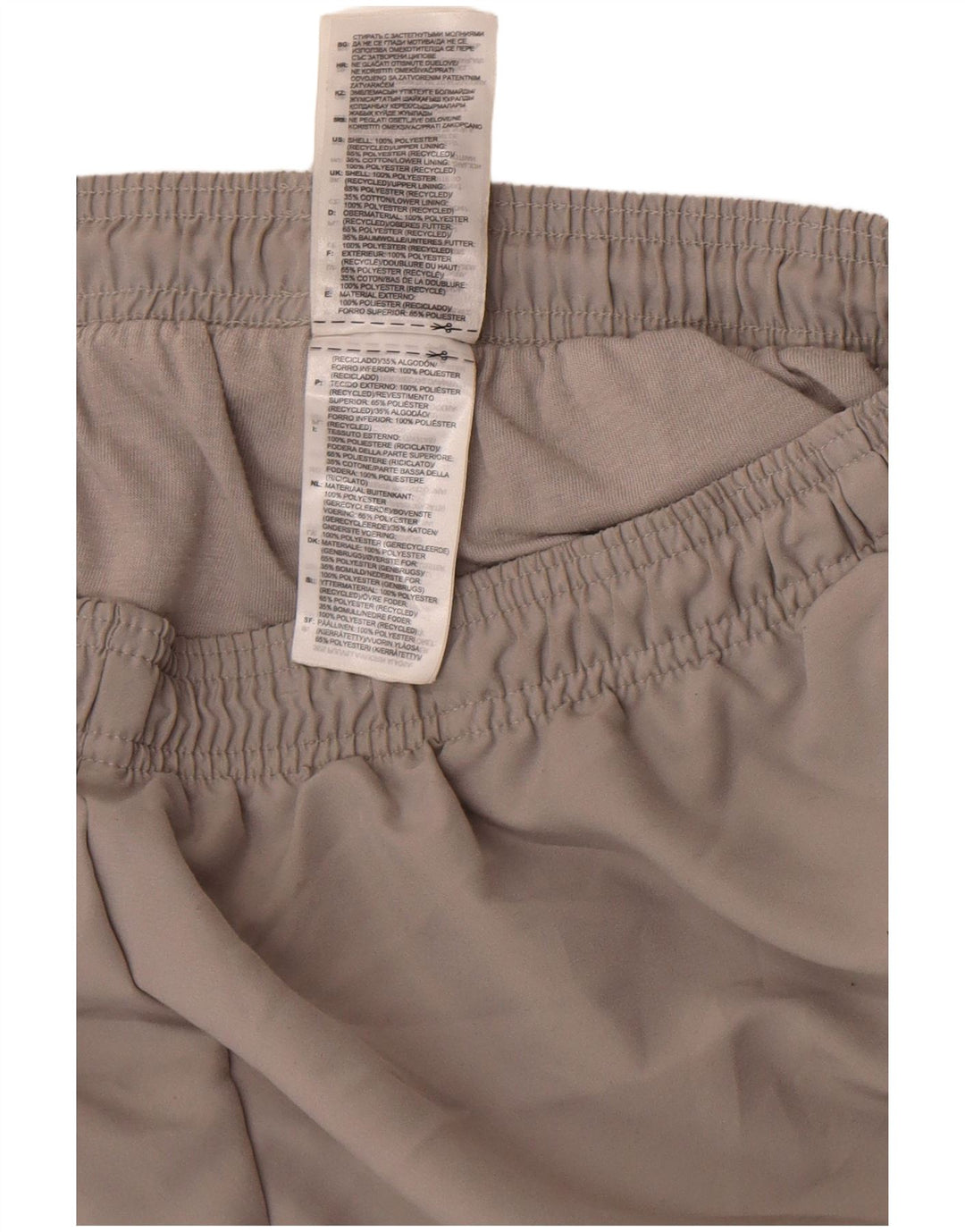 Pantaloni da tuta da uomo Adidas Joggers grandi in poliestere grigio
