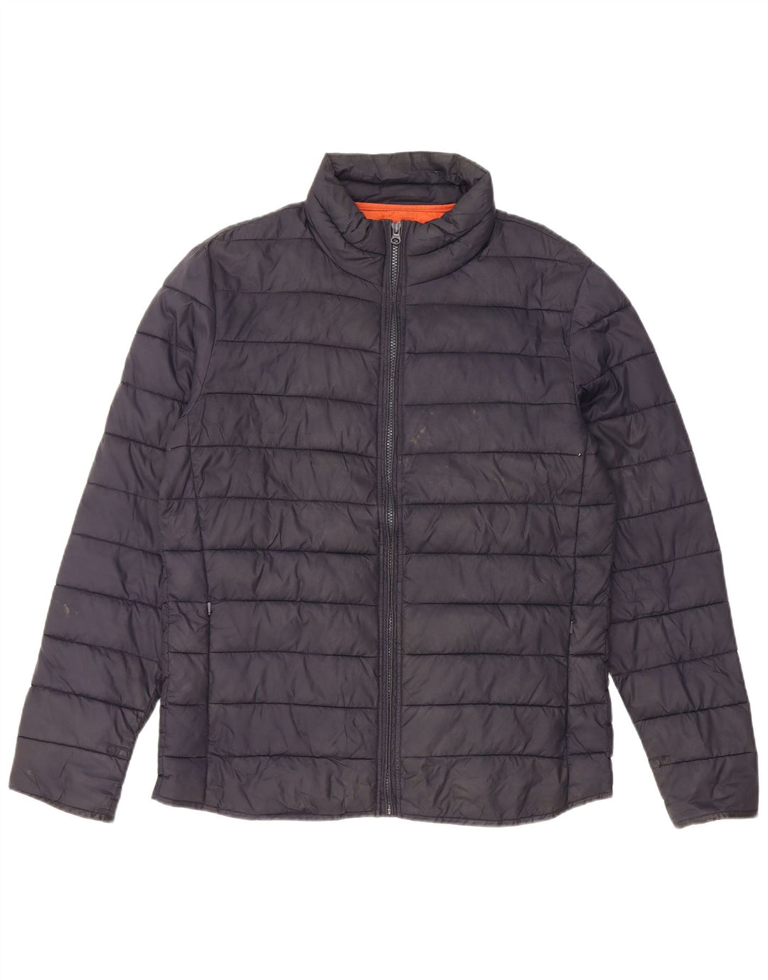Giacca imbottita da uomo FAT FACE UK 38 nylon blu navy medio