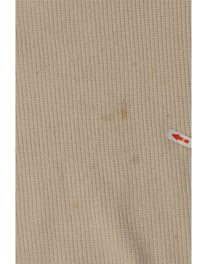 Abito maglione Zara da donna UK 14 Viscosa beige medio