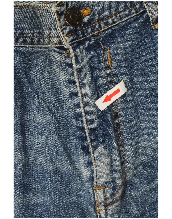 Jeans slim da uomo Zara EU 44 Large W34 L30 Blu